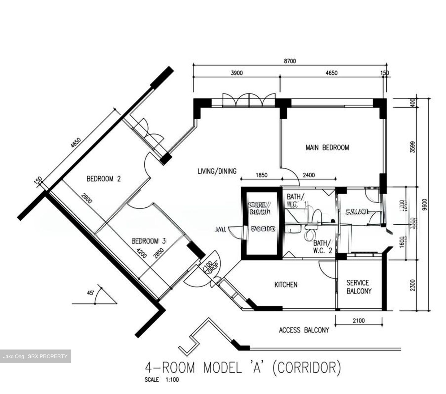 Blk 542 Woodlands Drive 16 (Woodlands), HDB 4 Rooms #584861831